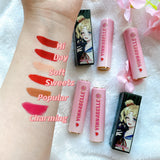 Anime Girl Waterproof Lipsticks Swatches