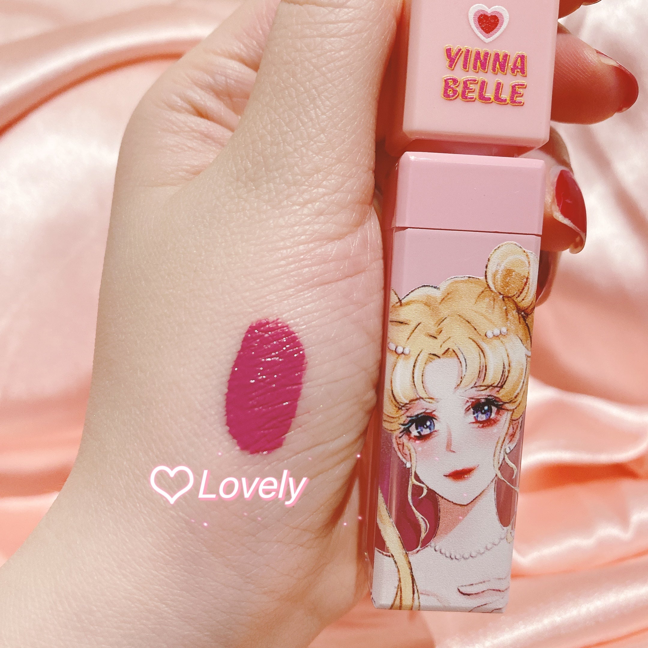 Anime NANA Joint Name Makeup Gift Box Hot Girl Lipstick Foundation  Eyeshadow Palette Set Sexy Long Lasting Cosmetic Holiday Gift