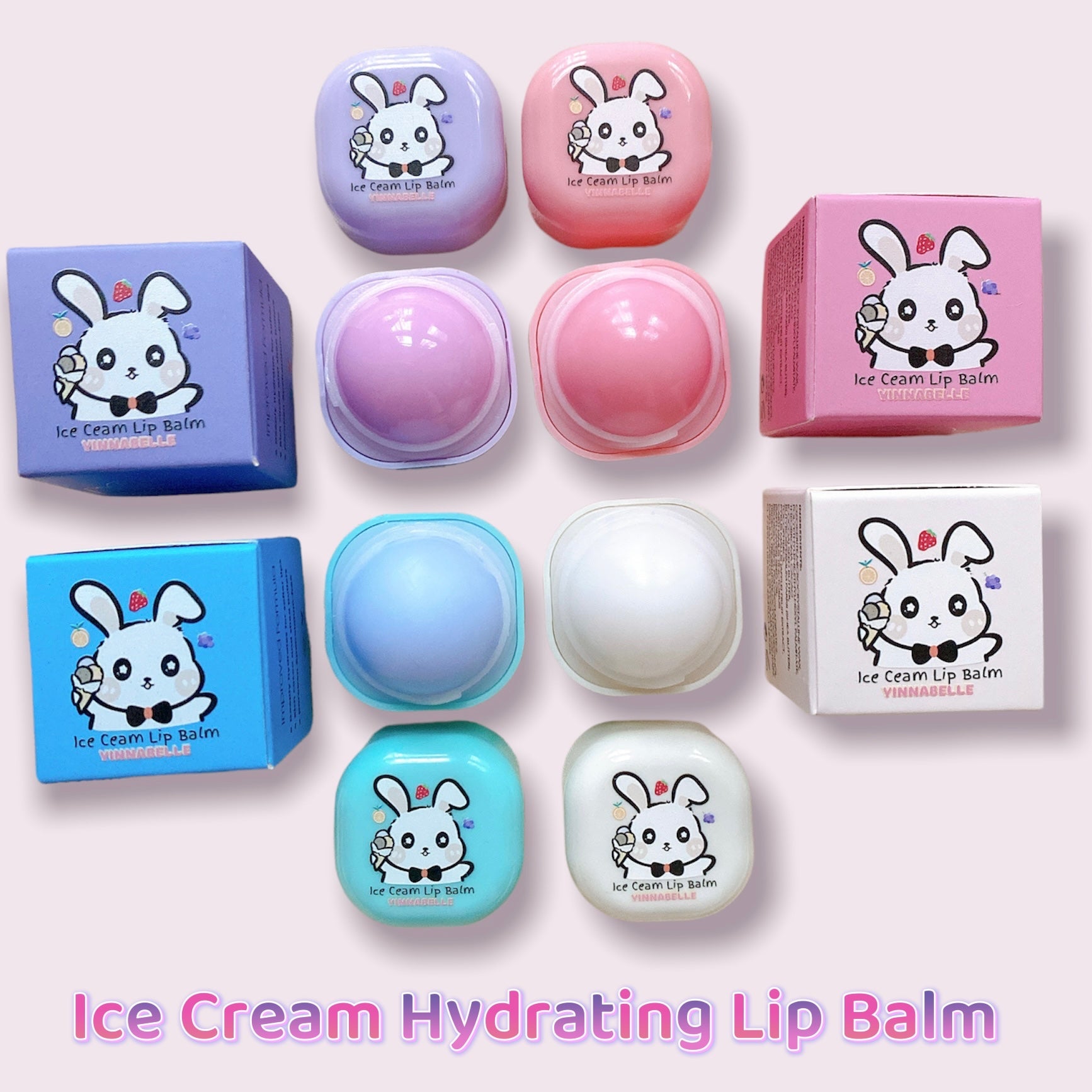Bunny Ice Cream Lip Balm