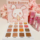 Boba Bunny Milk Tea Eyeshadow Makeup