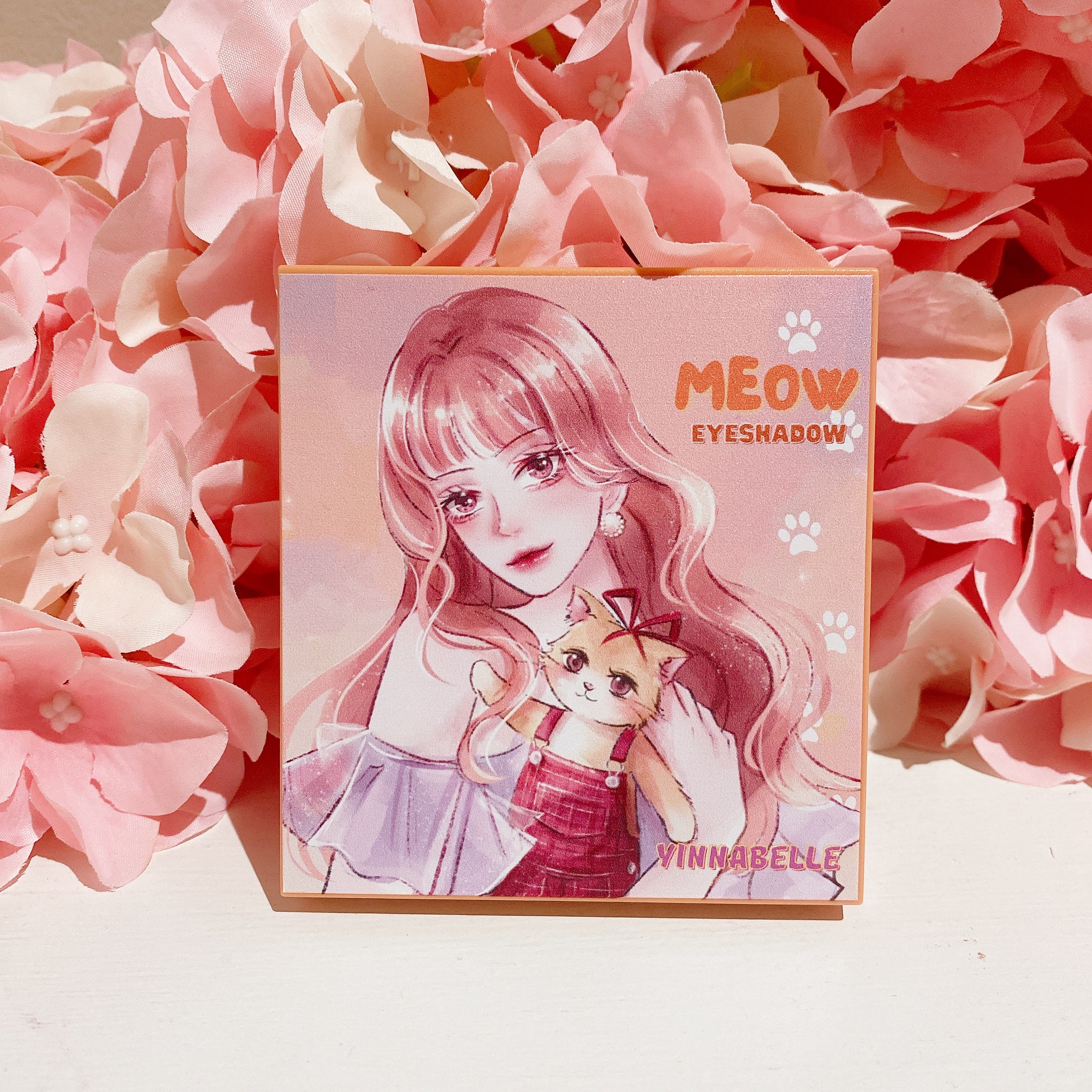 Meow Anime Girl 9 color Warm tones Eyeshadow palette