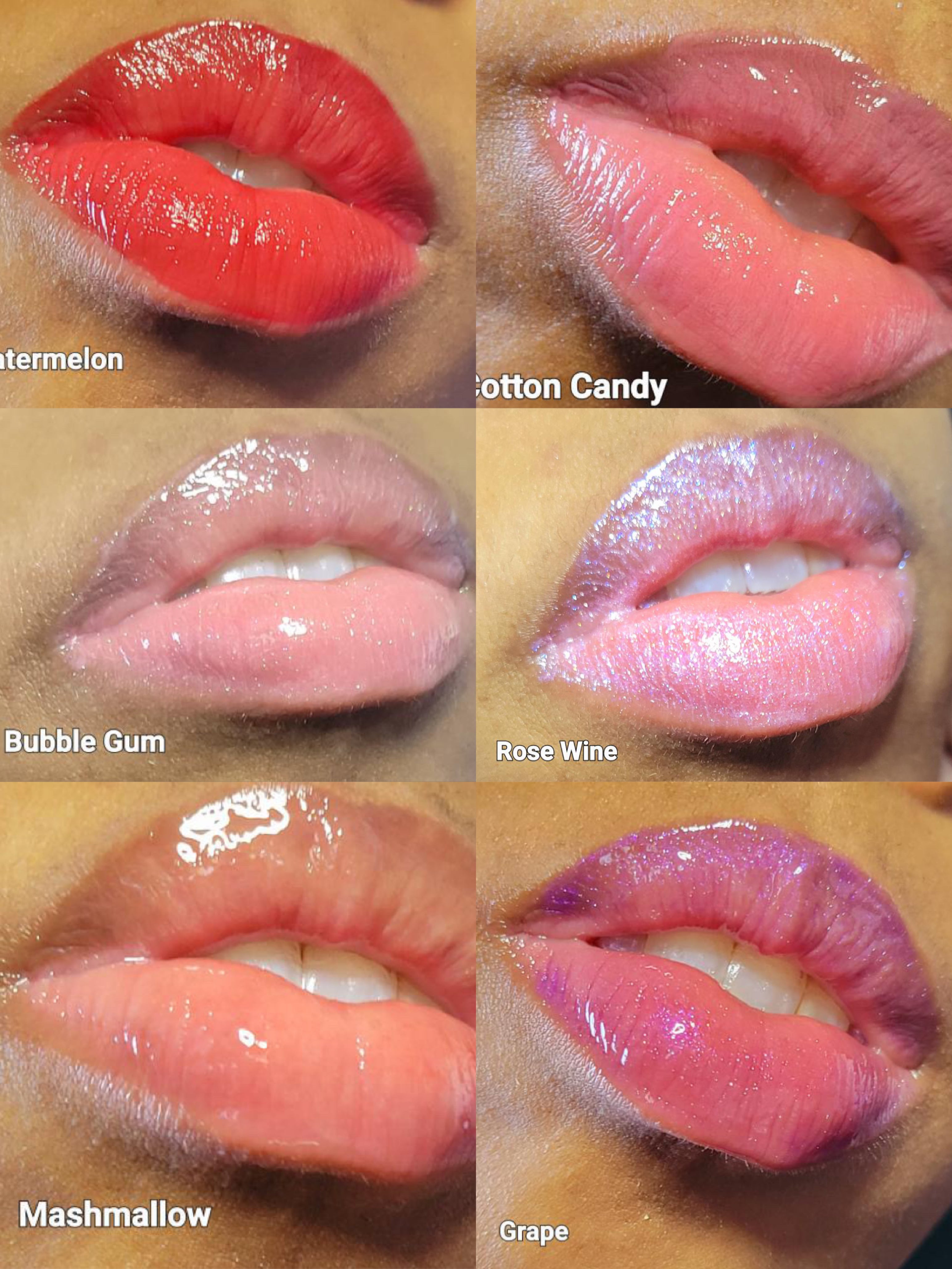 Jelly lipgloss waterproof vegan lip gloss