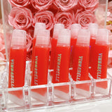 Cherry red lipgloss, cherry scented lipgloss, high shine lipgloss