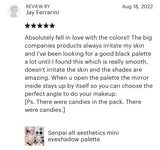 Link Click Senpai inspired Eyeshadow palette