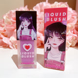 Anime Girl Vegan Liquid Blush, waterproof, velvet blush